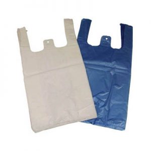 Re-Usable Blue Singlet Bag