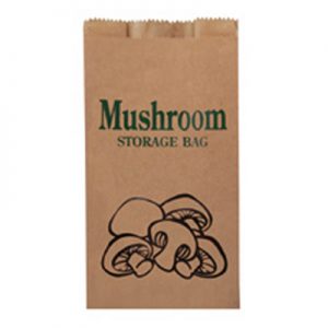 Mushroom Bag Brown 250/PK