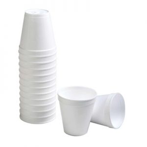 8oz foam cup (237ml) 25pk